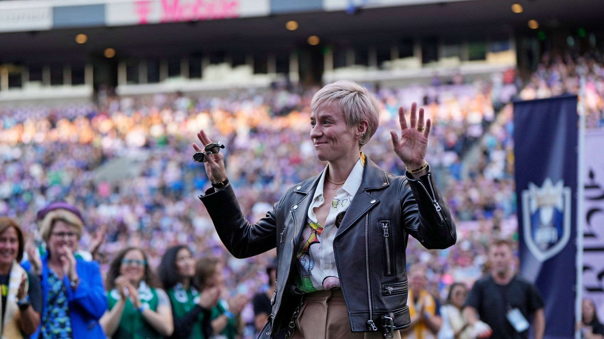 You Changed The Game As Megan Rapinoe s No. 15 Reign FC jersey is retired her impact will forever be a part of Seattle INDIVISA